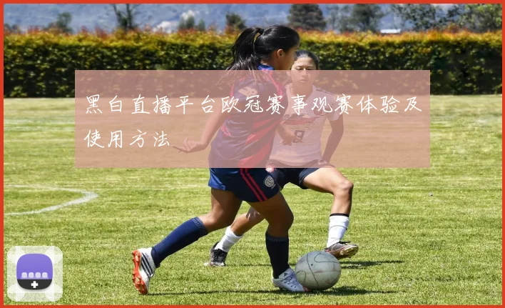 黑白直播平台欧冠赛事观赛体验及使用方法